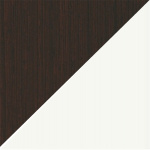 wenge / bílá