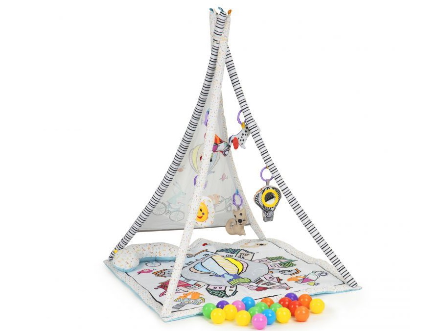 Levně Ecotoys Hrací deka Teepee, CC8734