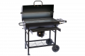 Gril na dřevěné uhlí Barrel