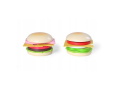 Dřevěný hamburger pro děti - 2 ks, 4220
