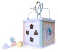 Dřevěná edukační hračka Clock, 1021