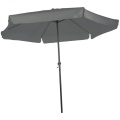 Zahradní slunečník 300 cm šedý, SP-CR300