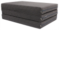 Skládací matrace Deluxe Gray - 10 cm