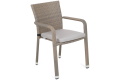 Zahradní sestava Sumba Square Beige Melange 4+1 s podsedáky
