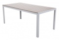 Zahradní sestava Ibiza Pollywood 185 cm Silver / Taupe 8+1