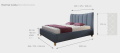 Postel Ariel 180x200 cm