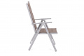 Zahradní sestava Capri 145 cm Silver / Light Grey   Ibiza Silver / Taupe 6+1