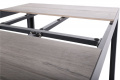 Zahradní sestava Capri 145 cm Silver / Light Grey   Ibiza Silver / Taupe 6+1