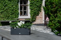 Samozavlažovací květináč Cobble Trio 40x14,5x14 cm, modrý