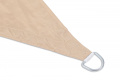 Čtvercová sluneční clona Beige 360 cm