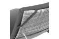 Sestava lehátek Marbella Grey / Grey Melange + stolek