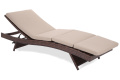 Zahradní lehátko Bora Bora Brown Mat / Brown Melange