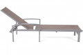 Lehátko Caravela Silver / Taupe