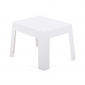 Zahradní lehátko Havana Basic White + stolek