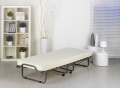 (II.) Skládací postel Luxor 90x200 cm - antracit - 2. JAKOST!