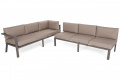 Zahradní sestava Miami Grey Taupe / Beige