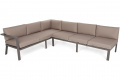 Zahradní sestava Miami Grey Taupe / Beige