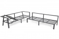 Zahradní sestava Miami Grey Mat / Grey