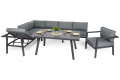 Zahradní sestava Miami Grey Mat / Grey