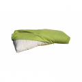 Set polstrování se zipem na pohovku z palet 120 x 80 cm - světle zelená
