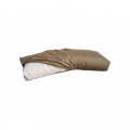 Set polstrování se zipem na pohovku z palet 120 x 80 cm - hnědá