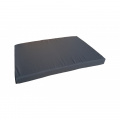 Set polstrování se zipem na pohovku z palet 120 x 80 cm - antracit