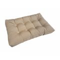 Set polstrování na pohovku z palet 120 x 80 cm - hnědá