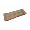 Set polstrování na pohovku z palet 120 x 80 cm - hnědá