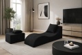 Skládací relaxační křeslo | Lehátko | Taburet | Anthracite