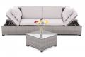 Zahradní ratanová pohovka Milano Grey / Light Grey