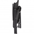 Zahradní sestava Capri 145 cm Black / Light Grey Ibiza Black / Black 6+1