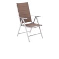 Zahradní sestava Ibiza Pollywood 150 cm Silver / Taupe 6+1