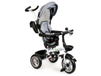 Tříkolka s otočným sedadlem - šedá, JM-322
