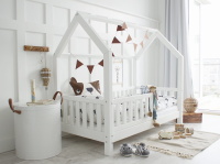 Domečková postel Bianco