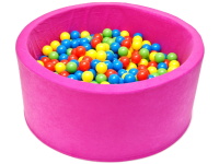 Dětský bazének s míčky Růžový