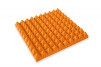 Akustická pěna jehlan oranžová 5 cm