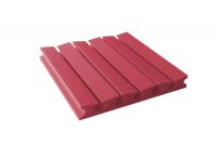 Akustická pěna premium PM-3U červená 45x45x6 cm
