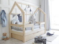 Domečková postel Barierra Duo Plus