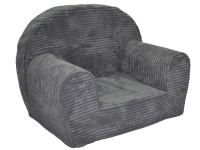 Dětské křesílko Lincol tmavě šedé