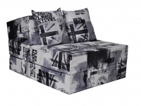 Rozkládací křeslo - matrace pro hosty British flag 70x200x15 cm