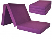 Skládací matrace pro hosty Fun fialová