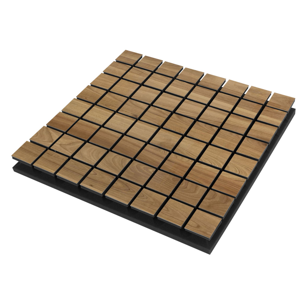 Levně Mega-acoustic Difuzor PM-8KL grafit 21 60x60x6,5 cm