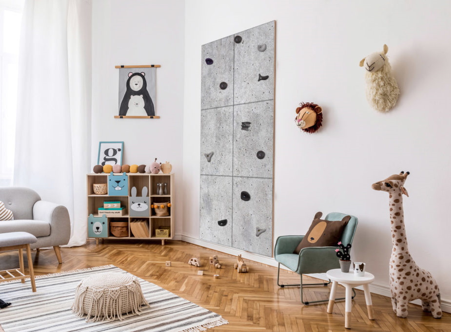 Lezecká stěna pro děti Imitation Concrete