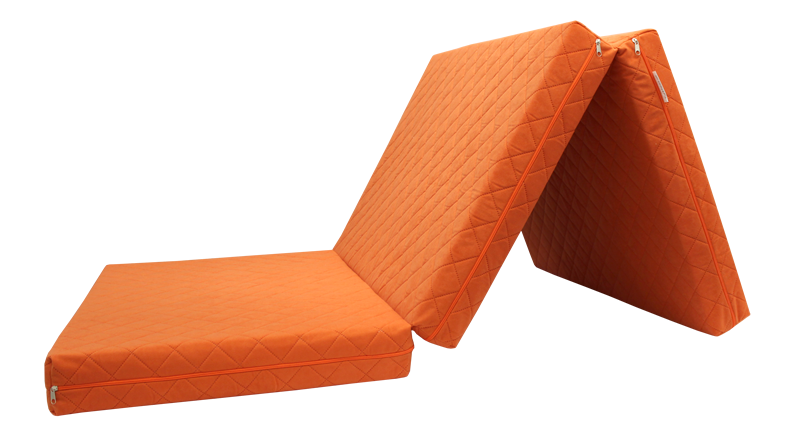 Levně e-matrace.com Skládací matrace Deluxe Orange - 90x195x10 cm