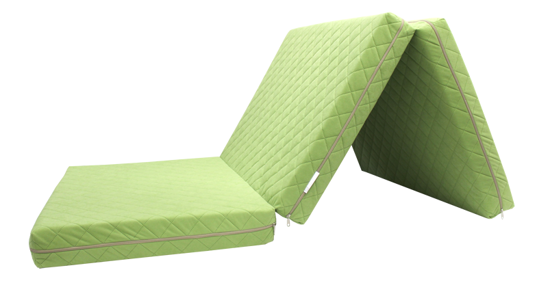 Levně e-matrace.com Skládací matrace Deluxe Limet - 90x195x10 cm