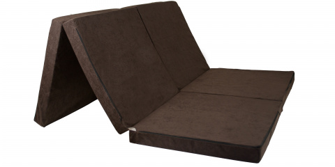 Skládací matrace pro hosty Duo hnědá