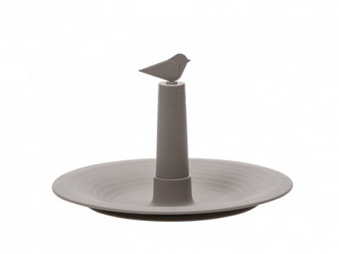 Pítko / koupátko pro ptáky Finch, taupe