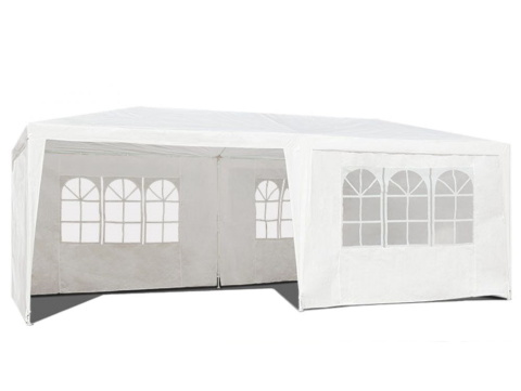 Zahradní stan 300x600 cm - bílý, LP-064 / GZ-036-6