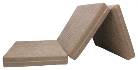 Skládací matrace Deluxe Cappuccino - 10 cm