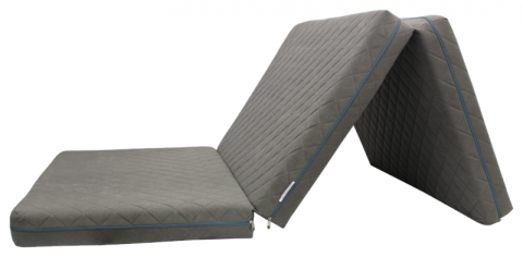 Skládací matrace Deluxe Gray - 10 cm